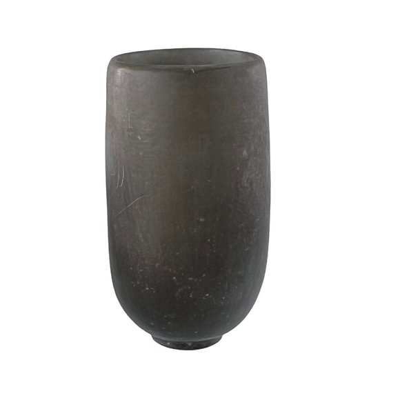 Pam Lujan-Hauer Smoky Gray White Pueblo Pottery Jar Vessel Vase Signed Taos 2000 - Picture 7 of 16